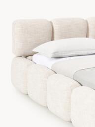 Upholstered Bouclé Bed Tayla - thumbnail 6