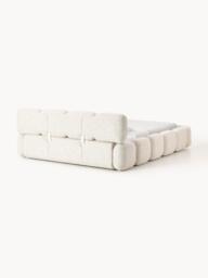 Upholstered Bouclé Bed Tayla - thumbnail 5