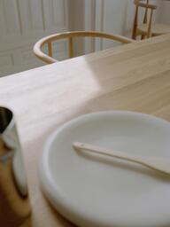 Oak Wood Dining Table Atlas, Various Sizes - thumbnail 4