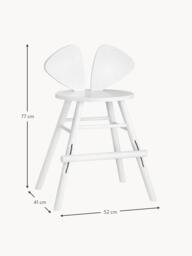 Kids Oak Wood High Chair Mouse Junior - thumbnail 4