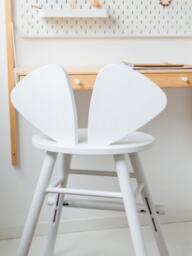 Kids Oak Wood High Chair Mouse Junior - thumbnail 3