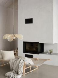 Large Banana Fibre Pendant Light Styrka, in various sizes - thumbnail 2