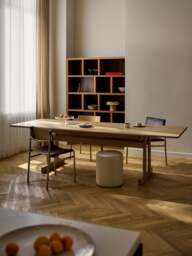 Extendable Oak Wood Dining Table Brynn, in various sizes - thumbnail 9