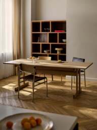 Extendable Oak Wood Dining Table Brynn, in various sizes - thumbnail 8