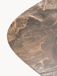 Organic-Shaped Marble Effect Coffee Table Paso - thumbnail 4