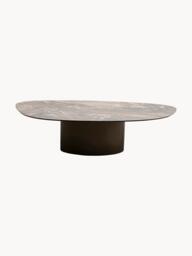 Organic-Shaped Marble Effect Coffee Table Paso - thumbnail 2