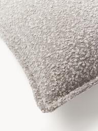 Large Bouclé Sofa Cushion Lennon, 60 x 60 cm - thumbnail 2