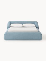 Upholstered Bouclé Bed Sofia - thumbnail 2