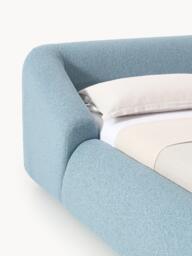 Upholstered Bouclé Bed Sofia - thumbnail 6