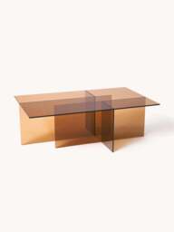 Glass Coffee Table Anouk, W 102 cm - thumbnail 1