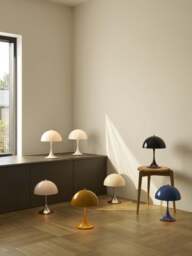 Dimmable Portable LED Table Lamp Panthella 250, Design Verner Panton - thumbnail 3