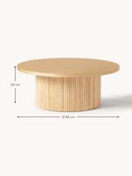 Round Wooden Coffee Table Nele - thumbnail 7