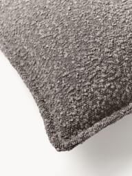 Large Bouclé Sofa Cushion Lennon, 60 x 60 cm - thumbnail 3