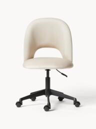Velvet Desk Chair Rachel, Height-adjustable - thumbnail 2