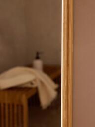 Full-Length Wall Mirror Levan with Oak Wood Frame - thumbnail 8