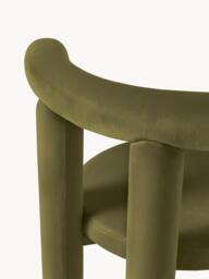 Upholstered Velvet Chair Calan - thumbnail 6