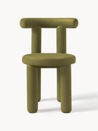 Upholstered Velvet Chair Calan - thumbnail 2