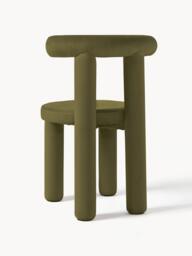 Upholstered Velvet Chair Calan - thumbnail 4