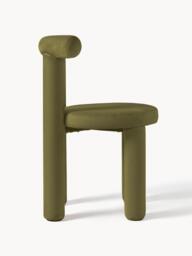 Upholstered Velvet Chair Calan - thumbnail 3