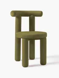 Upholstered Velvet Chair Calan