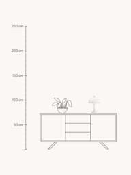 Dimmable Portable LED Table Lamp Panthella 250, Design Verner Panton - thumbnail 6