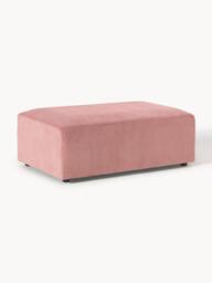Corduroy XL Ottoman Melva, W 116 x D 72 cm - thumbnail 1