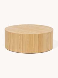 Round Wooden Coffee Table Dan - thumbnail 1