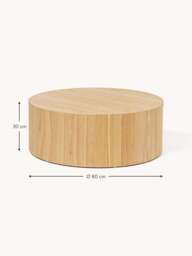 Round Wooden Coffee Table Dan - thumbnail 8