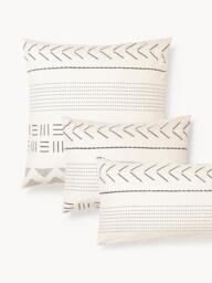 Cotton Percale Pillowcase Kohana with Boho Pattern