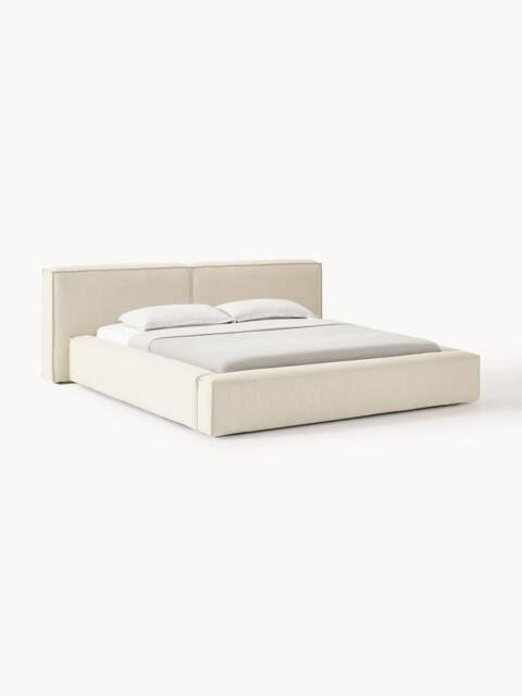 Upholstered Bed Lennon with Storage Space