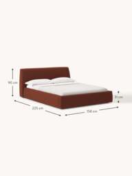 Upholstered Bouclé Bed Cloud - thumbnail 8