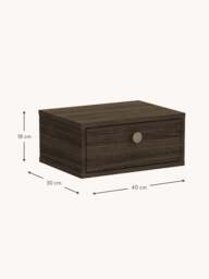Wooden Wall Bedside Table Monfort - thumbnail 3
