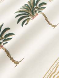 Hand-Painted Cotton Cushion Cover Tropical - thumbnail 5