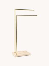 Towel Stand Susan with Travertine Base - thumbnail 1