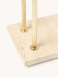 Towel Stand Susan with Travertine Base - thumbnail 2