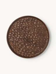 Decorative Acacia Wood Tray Camila, Ø 35 cm - thumbnail 3