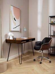 Mango Wood and Metal Desk Tova - thumbnail 8