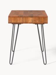 Mango Wood and Metal Desk Tova - thumbnail 4
