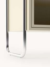 Metal Sideboard Robyn with Glass Front - thumbnail 7