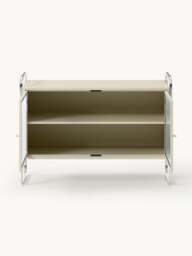 Metal Sideboard Robyn with Glass Front - thumbnail 3