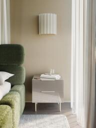 High-Gloss Bedside Table Lennie - thumbnail 2