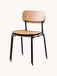 Handmade Wooden Dining Chair Holmen - thumbnail 4