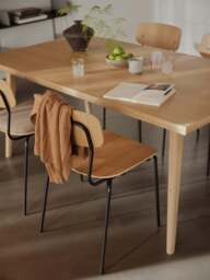 Handmade Wooden Dining Chair Holmen - thumbnail 6