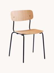 Handmade Wooden Dining Chair Holmen - thumbnail 1