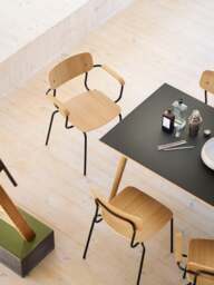 Handmade Wooden Dining Chair Holmen - thumbnail 2