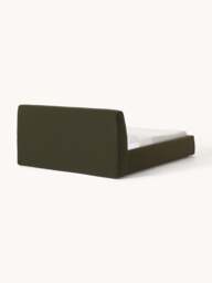 Upholstered Bouclé Bed Cloud with Storage Space - thumbnail 6
