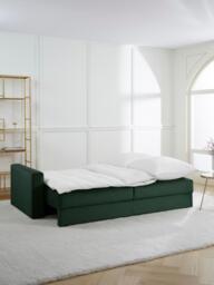 Velvet Sofa Bed Tasha (3-seater) - thumbnail 2