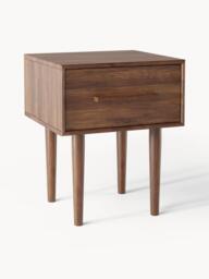 Mango Wood Bedside Table Paul - thumbnail 1