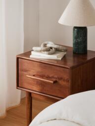 Mango Wood Bedside Table Paul - thumbnail 8
