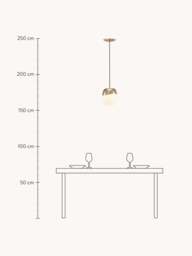 Mouth-Blown Pendant Light Spring - thumbnail 6